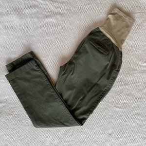Gap Maternity Best Girlfriend Chinos Pants Ankle Length Size 2